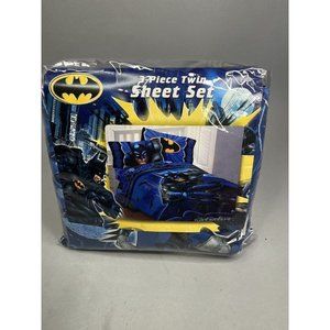 DC Comics Batman Twin Flat+ Fitted Sheet Set (NO Pillowcase) by Jay Franco
